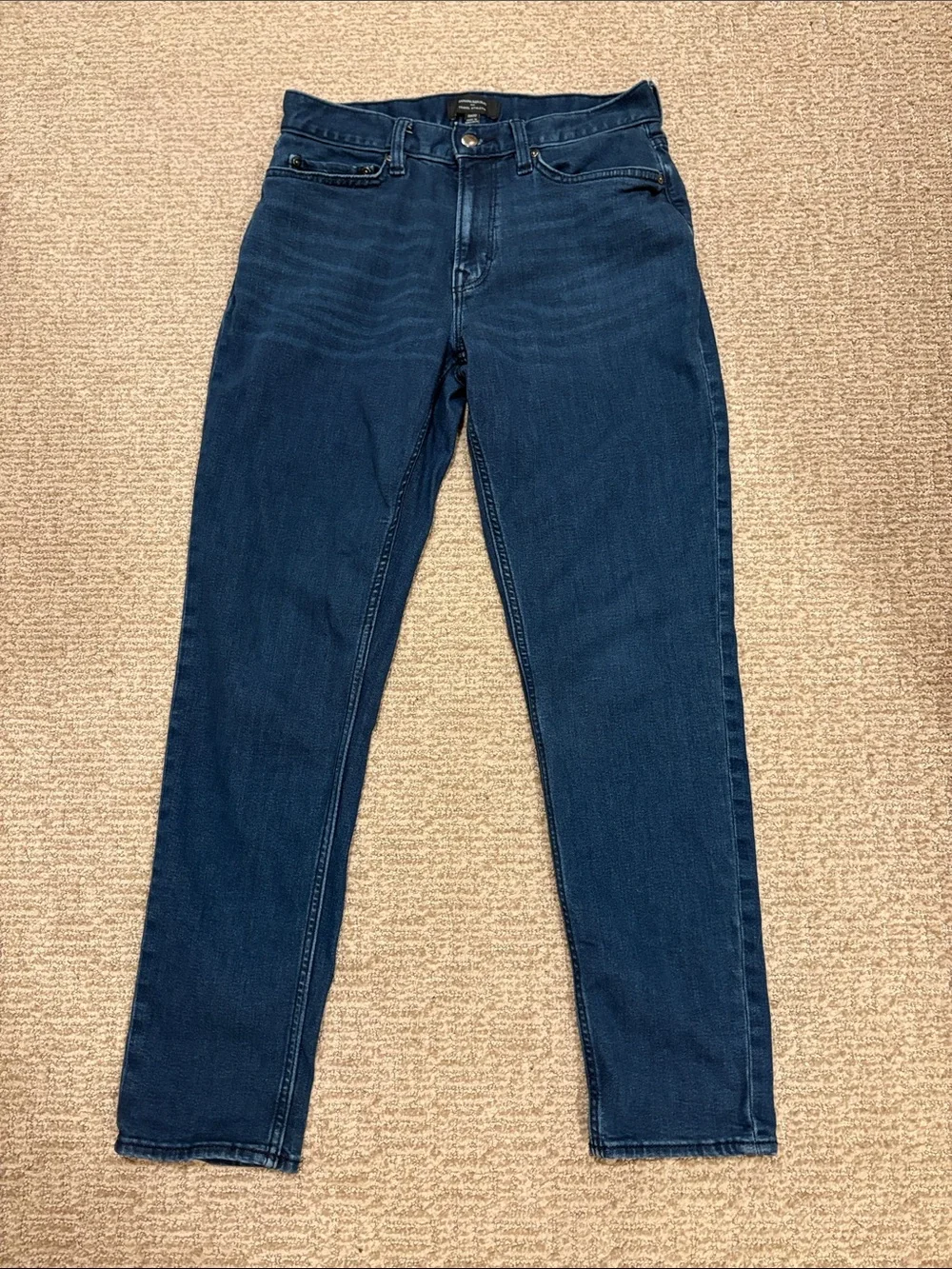 Banana Republic Men's High-Rise Straight Jeans in Deep Indigo Size 31 x 32